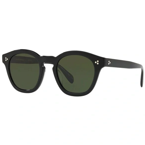 Oliver Peoples Black Boudreau LA Sunglasses - Picture 3 of 13